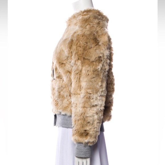 Fur Bomber Jacket - Picture 4 of 4
